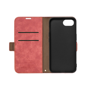 ＮＡＴＵＲＡＬ　ｄｅｓｉｇｎ iPhone 16e用手帳型ケース STYLE NATURAL レッド IP24SP-VS05-イメージ3