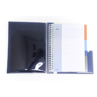 サンノート TD0025 TwoDucks A5 クリアホルダー付 バインダーファイル