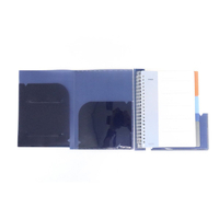 サンノート TD0025 TwoDucks A5 クリアホルダー付 バインダーファイル