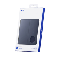 NEC PC-T0755C用カバー&液晶保護フィルム ネイビーブルー PC-AC-AD024C