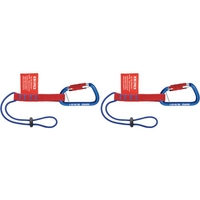 KNIPEX 落下防止アダプターループ カラビナ付き 1.5kg FC183VA-2565631