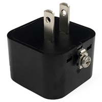 カシムラ 国内用マルチ変換プラグ B/BF/B3/C/O/O2/SE→A ブラック WP-78J