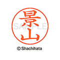 シヤチハタ ネームペン用ネーム シルバー 既製 景山 FC46617-X-GPS-0846