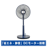 おおたけ DCモーター搭載リモコン付リビング扇風機 ネイビー GF-DC325FR-A