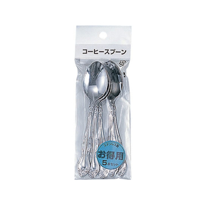 TAKAGI ステンレス コーヒースプーン 5Pcs FCJ060W-イメージ1