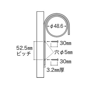 つくし工房 木枠看板単管用取付金具 FC614ER-4812361-イメージ2