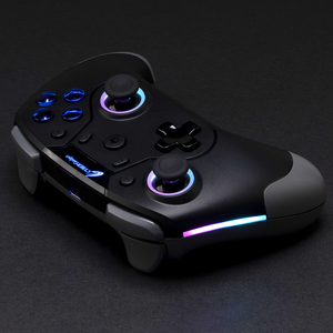 サイバーガジェット ゲーミングコントローラー HG 無線タイプ(SWITCH用) ブラック CYNSOGCWLBK-イメージ5