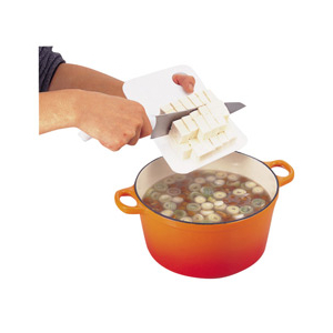 パール金属 豆腐手のひらマナ板 C-3278 ﾄｳﾌﾃﾉﾋﾗﾏﾅｲﾀ-イメージ2