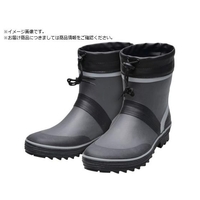 HEIGI/紳士カバー付きショートブーツ ダークグレー L FC915YJ-1209962