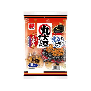 三幸製菓 丸大豆せんべい 旨口しょうゆ味 10枚 FCE669H-イメージ1