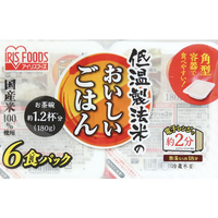 アイリスオーヤマ FCR7686 低温製法米のおいしいごはん国産米180g×6食