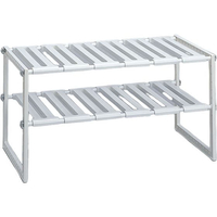 伸晃 シンク下 フリーラック ワイド 伸縮タイプ FCE191T-KW2-EX