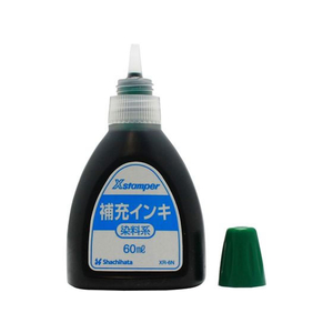 シヤチハタ 補充インキ 60ml 染料系(Y-30) 緑 FC36422-XR-6N(Y-30)ﾐﾄﾞﾘ-イメージ2