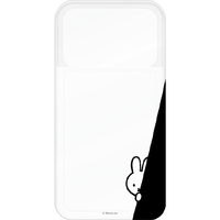 グルマンディーズ iPhone 14 Plus/14 Pro Max/13 Pro Max/12 Pro Max用耐衝撃ケース SHOWCASE+ ミッフィー ひょっこり MF-342A
