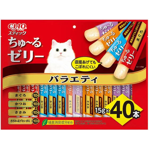いなば CIAO スティック バラエティ 15g×40P FCF597N-イメージ1