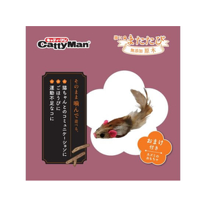 ドギーマン 猫にまたたび 無添加原木 6本入 FCD4992-イメージ3