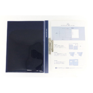 サンノート TwoDucks A4 クリアホルダー付 Zファイル ネイビー TD0027-イメージ2