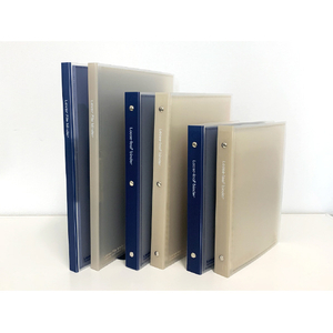 サンノート TwoDucks A4 クリアホルダー付 Zファイル ネイビー TD0027-イメージ5