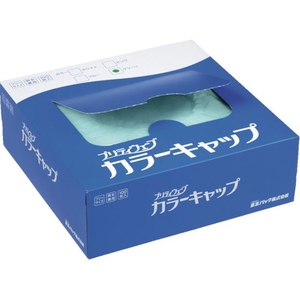 東京パック プリティカラーキャップグリーン (100枚入) FC117FM-4224213-イメージ2