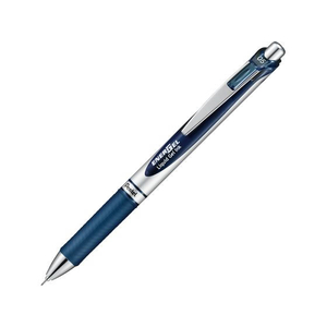 ぺんてる エナージェル ノック式 シルバー軸 0.5mm ブルーブラック FC536PA-BLN75Z-CA-イメージ1