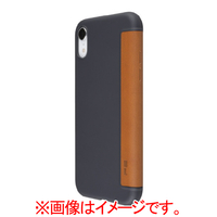 パワーサポート iPhone XR用ケース Brown PUK-80