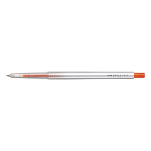 三菱鉛筆 スタイルフィット ゲルインクボールペン ノック式(リフィル入) 0．5mm マンダリンオレンジ UMN1390538-イメージ1