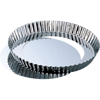 霜鳥製作所 S印 ステン 底取れタルト型 21cm No.182 FCM7339-016176002