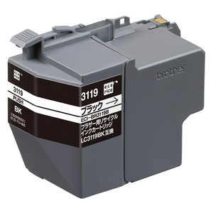 LC3119BK互換。 ●ブラザー LC3119BK互換インクカートリッジです。 ●高温多湿、直射日光の当たる場所を避けて、開封せずに保管してください。 ●インク残量表示対応になります。 ●開封後は6