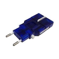 カシムラ 海外用変換プラグ サスケ/ブルー WP81M