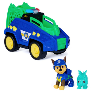 タカラトミー パウ・パトロール ザ・ダイノ・ムービー チェイス ダイノポリスカー (ステゴサウルス付き) ﾊﾟｳﾊﾟﾄﾀﾞｲﾉMﾁｴｲｽﾀﾞｲﾉﾎﾟﾘｽｶ--イメージ1