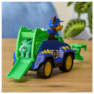 タカラトミー パウ・パトロール ザ・ダイノ・ムービー チェイス ダイノポリスカー (ステゴサウルス付き) ﾊﾟｳﾊﾟﾄﾀﾞｲﾉMﾁｴｲｽﾀﾞｲﾉﾎﾟﾘｽｶ--イメージ4