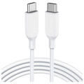 ＡＮＫＥＲ PowerLine III USB-C & USB-C 2.0 100W ケーブル 1.8m ホワイト A8856021