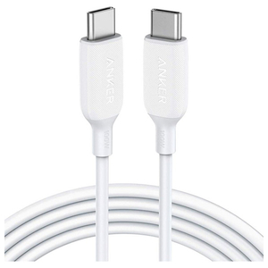 ＡＮＫＥＲ PowerLine III USB-C & USB-C 2.0 100W ケーブル 1.8m ホワイト A8856021-イメージ1