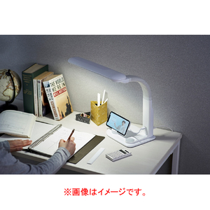 アイリスオーヤマ LEDデスクライト LDL501RNW-イメージ6