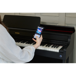 カシオ 電子ピアノ【高低自在椅子付き】 CELVIANO ブラックウッド調 AP-300BK-イメージ18