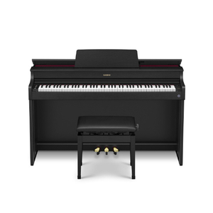 カシオ 電子ピアノ【高低自在椅子付き】 CELVIANO ブラックウッド調 AP-300BK-イメージ2