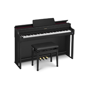 カシオ 電子ピアノ【高低自在椅子付き】 CELVIANO ブラックウッド調 AP-300BK-イメージ3