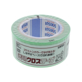 セキスイ 透明クロステープ 50mm×25m 緑 1巻 F826680-N78SG03