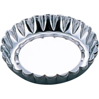 霜鳥製作所 S印 ステンレス タルトレット焼型 (小) 3枚入 No.316 FCM7340-016181001