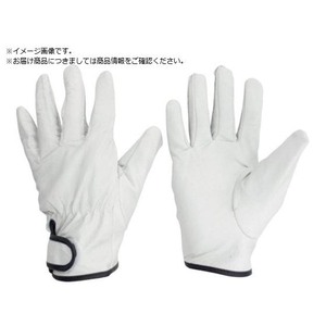 ミドリ安全 豚本革手袋 内綿 LL MRK-221-LL FCA418K-1059162-イメージ1