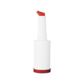 ナランハ ジュースコンテナ M 850mL 赤 #S-04198 FC653SL-171300