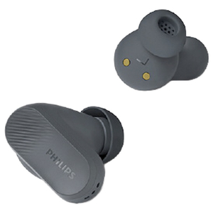 PHILIPS ANC付 完全ワイヤレスイヤフォン グレー TAT3509GY/97-イメージ2