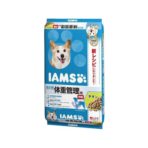 マースジャパン アイムス犬 成犬用 体重管理 チキン 中粒 5kg FCJ506P-イメージ1