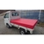 ユタカメイク カラートラックシート 1.8m×2.1m レッド レッド1.82.10.38 FC745GV-8192351-イメージ3
