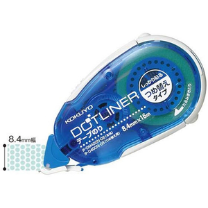 コクヨ テープのり ドットライナー しっかり貼るタイプ 詰替用テープ 15個 FC02034-ﾀ-D400-08NX15-イメージ9