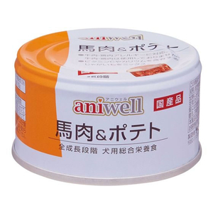 デビフペット aniwell 馬肉&ポテト 85g FC964PM-624-イメージ1