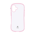 Hamee iPhone17用 MAGSYNQケース IFACE FIRST CLASS PASTEL パステルピンク／ホワイト 41-182820