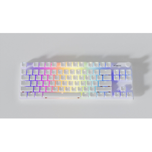 FnaticGear ゲーミングキーボード STREAK80 LP WHITE US ホワイト KB0007001-イメージ2
