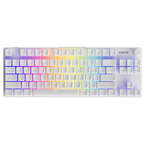 FnaticGear ゲーミングキーボード STREAK80 LP WHITE US ホワイト KB0007001-イメージ3
