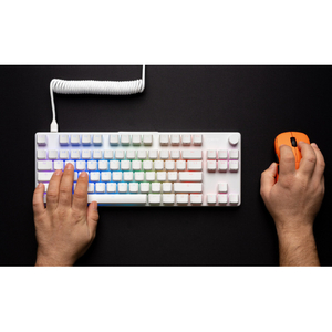 FnaticGear ゲーミングキーボード STREAK80 LP WHITE US ホワイト KB0007001-イメージ6
